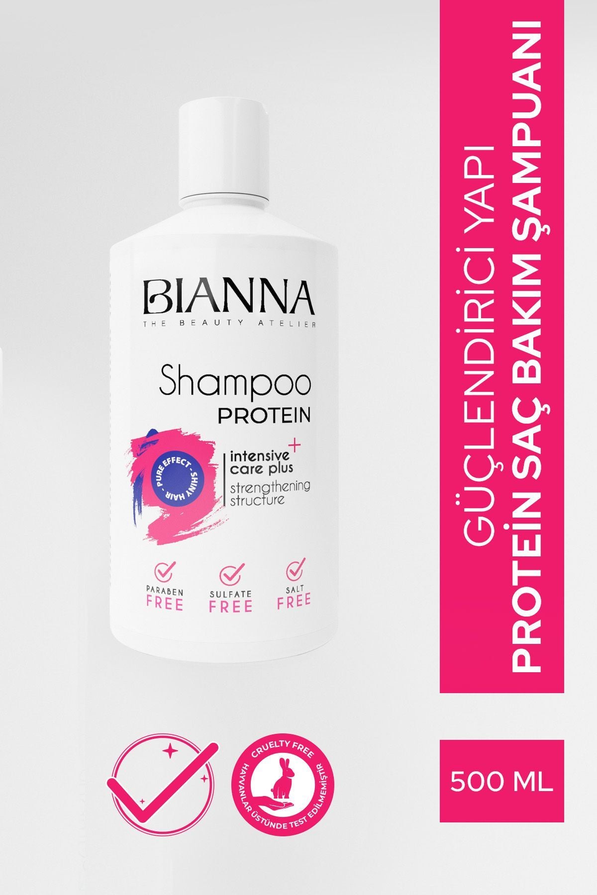 Bianna Yoğun Bakım Proteinli Şampuan – 500 ml | Dora Kozmetik