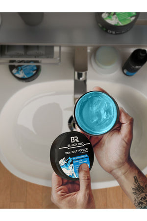 Black Red Wax Saç Şekillendirici Wax Sea Salt Pomade Deniz Tuzlu Wax Güçlü Tutuş - 120 ml | Dora Kozmetik