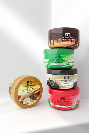 Black Red Kil Maskesi Anti-aging Ve Nemlendirici Yüz Maskesi Argan Içerikli Killi Yüz Maskesi | Dora Kozmetik