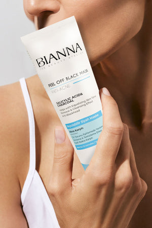 Bianna Bubble Mask Salisilik Asit&Kömür - Anti Akne Köpüren Maske - 75 ml | Dora Kozmetik