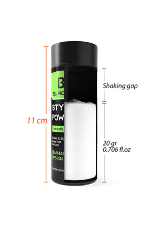 Black Red Semi-Matte Şekillendirici Toz Wax(Saç Pudrası) - 20 g | Dora Kozmetik