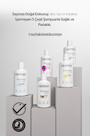 Bianna Yoğun Bakım Mor (No Yellow) Şampuan – 500 ml | Dora Kozmetik