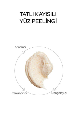 Bianna Kayısı Özlü Yüz Peelingi Canlandırıcı & Arındırıcı & Dengeliyici - 250 ml | Dora Kozmetik