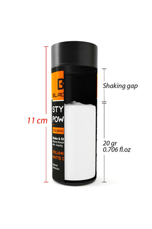 Black Red Saç Şekillendirici Toz Wax Matte - Strong - SemiMatte Toz Wax Üçlü Set | Dora Kozmetik