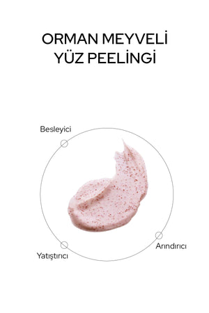 Bianna Böğürtlenli Yüz Peelingi | Besleyici & Arındırıcı & Yatıştırıcı - 500ml | Dora Kozmetik