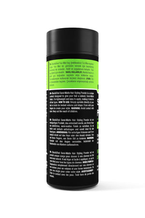 Black Red Semi-Matte Şekillendirici Toz Wax(Saç Pudrası) - 20 g | Dora Kozmetik