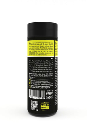 Black Red Strong Şekillendirici Toz Wax(Saç Pudrası) - 20 g | Dora Kozmetik