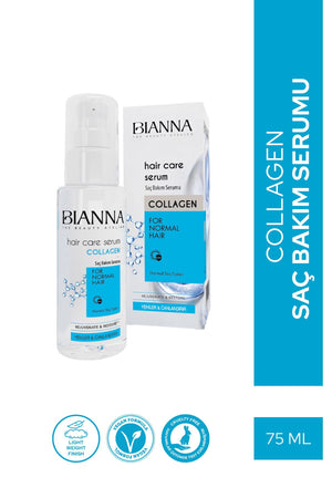 Bianna Collagen 3'lü Saç Bakım Seti - Şampuan - Serum - Krem | Dora Kozmetik