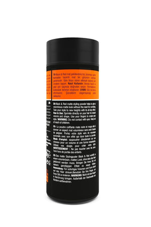 Black Red Matte Şekillendirici Toz Wax(Saç Pudrası) - 20 g | Dora Kozmetik