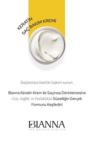 Bianna Keratinli Saç Bakım Kremi - 500 ml | Dora Kozmetik