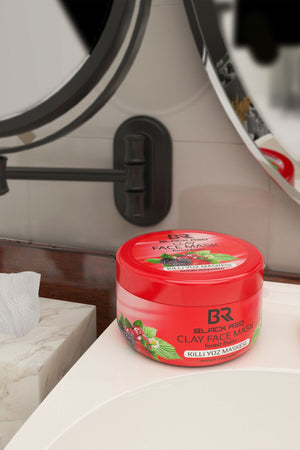 Black Red Kil Maskesi Anti-aging Ve Nemlendirici Yüz Maskesi Argan Içerikli Killi Yüz Maskesi | Dora Kozmetik