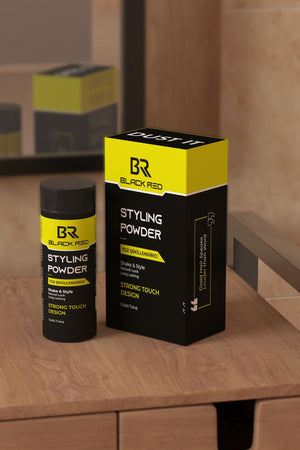 Black Red Strong Şekillendirici Toz Wax(Saç Pudrası) - 20 g | Dora Kozmetik