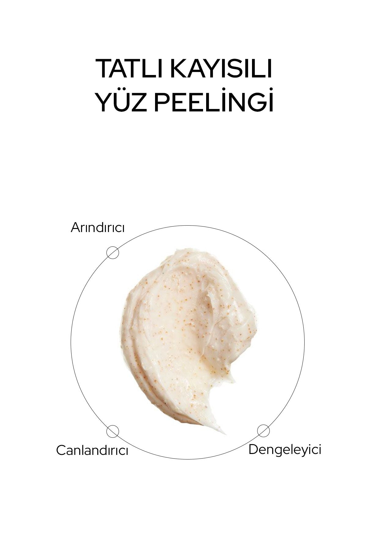 Bianna Kayısı Özlü Yüz Peelingi Canlandırıcı & Arındırıcı & Dengeliyici - 500ml | Dora Kozmetik