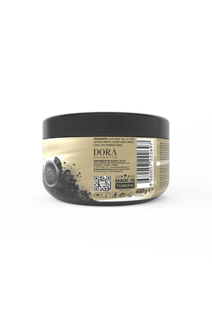 Black Red Kil Maskesi Yüz Maskesi Kömür İçerikli Killi Yüz Maskesi - 400g | Dora Kozmetik