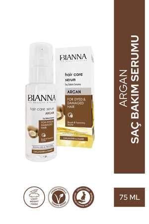 Bianna Argan 3'lü Saç Bakım Seti Şampuan - Serum - Krem | Dora Kozmetik