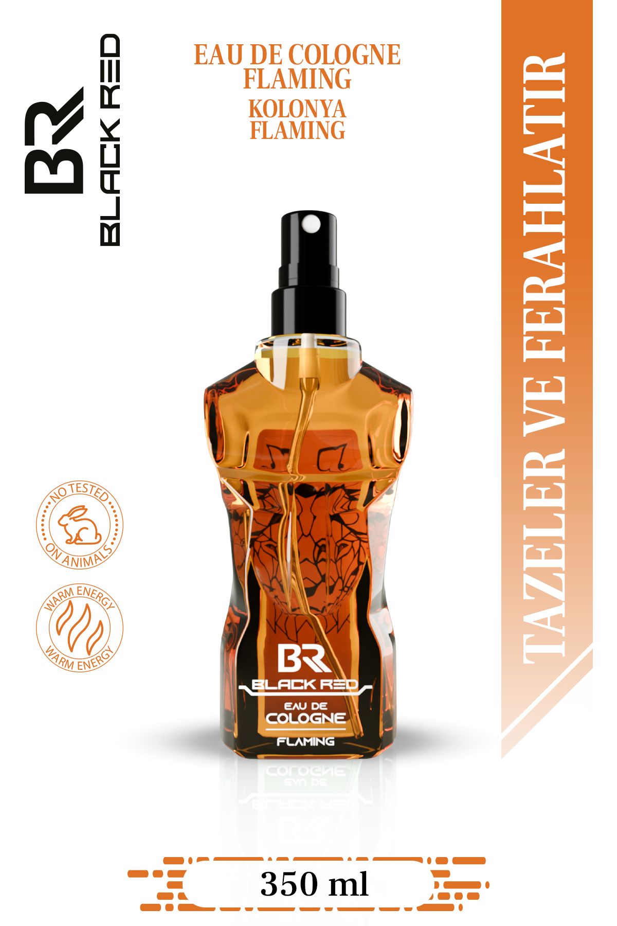 Black Red Flaming Eau de Cologne 350 ml
