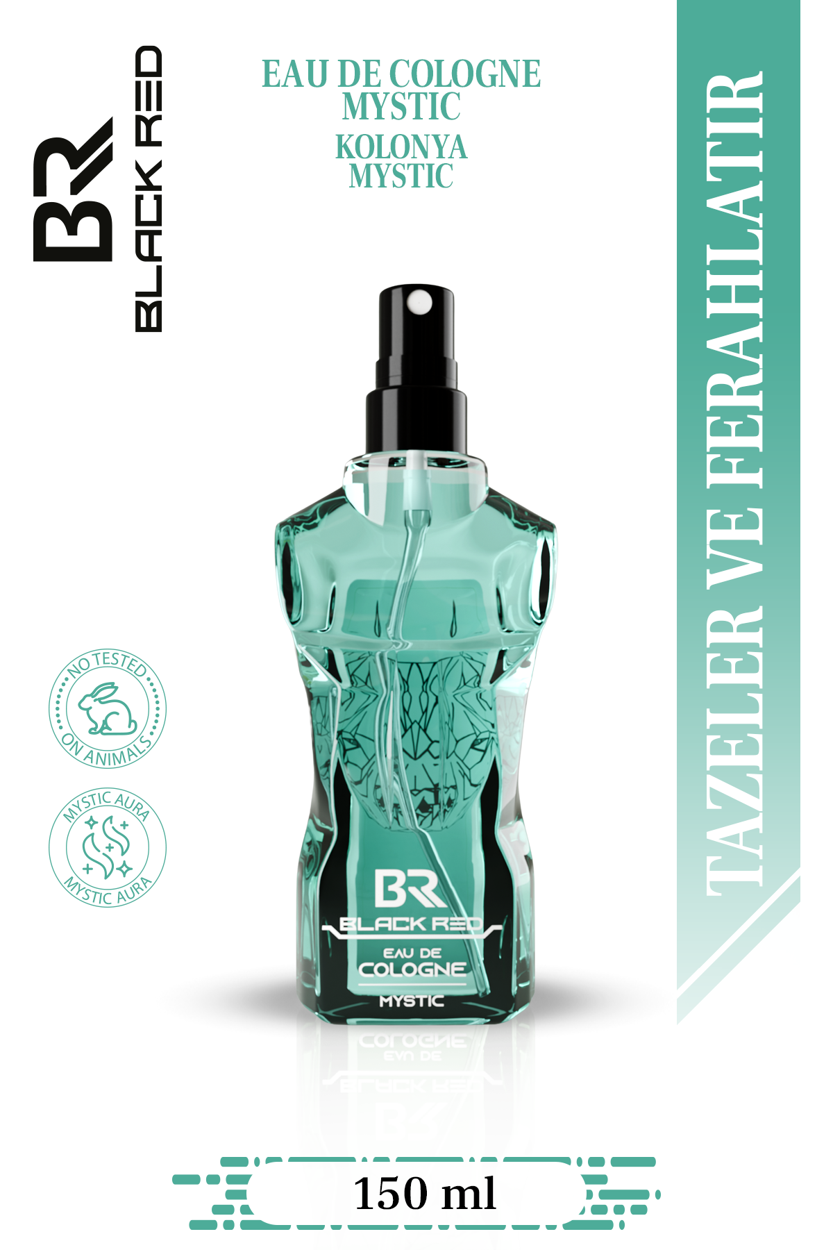 Black Red Eau de Cologne Mystic 150 ml
