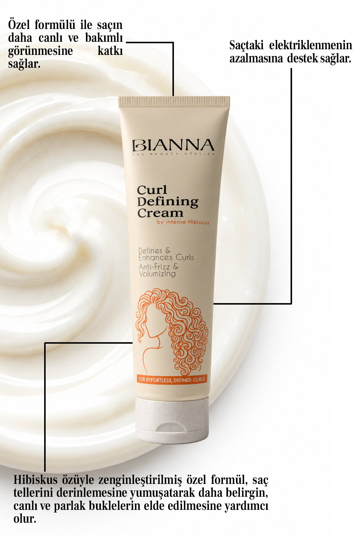 BIANNA Curl Defining Cream 200 ml