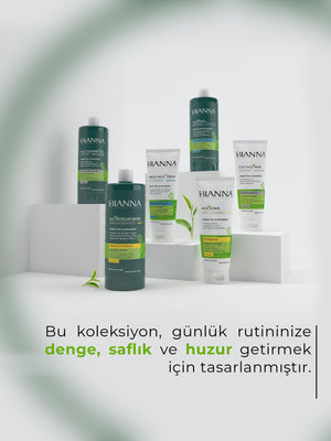 Bianna Yüz Peelingi C Vitaminli ve Gözenek Sıkılaştırıcı Yeşil Çaylı ve Bambulu - 200 ml | Dora Kozmetik