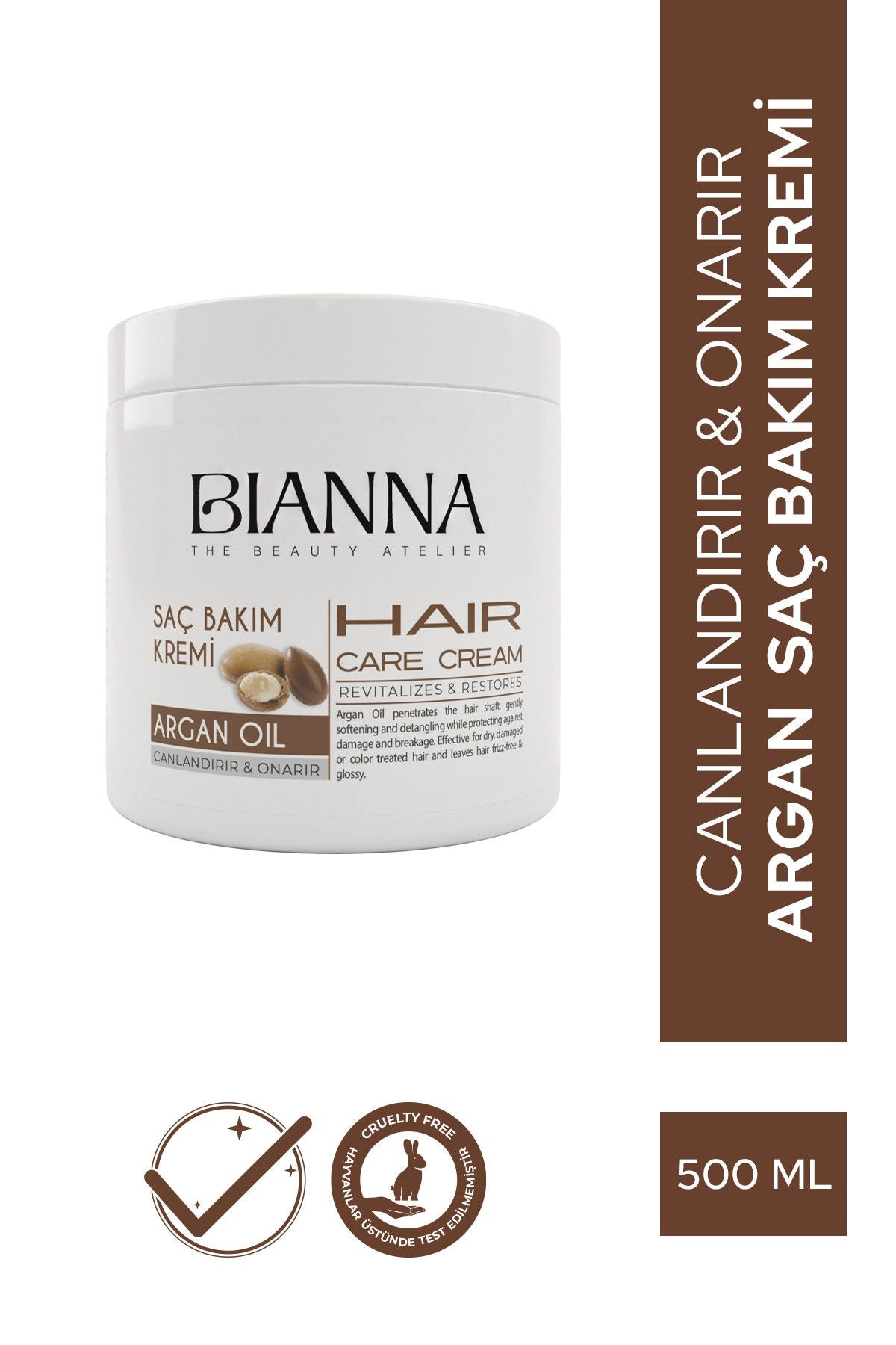 Bianna Hair Care Cream Argan 500 ml