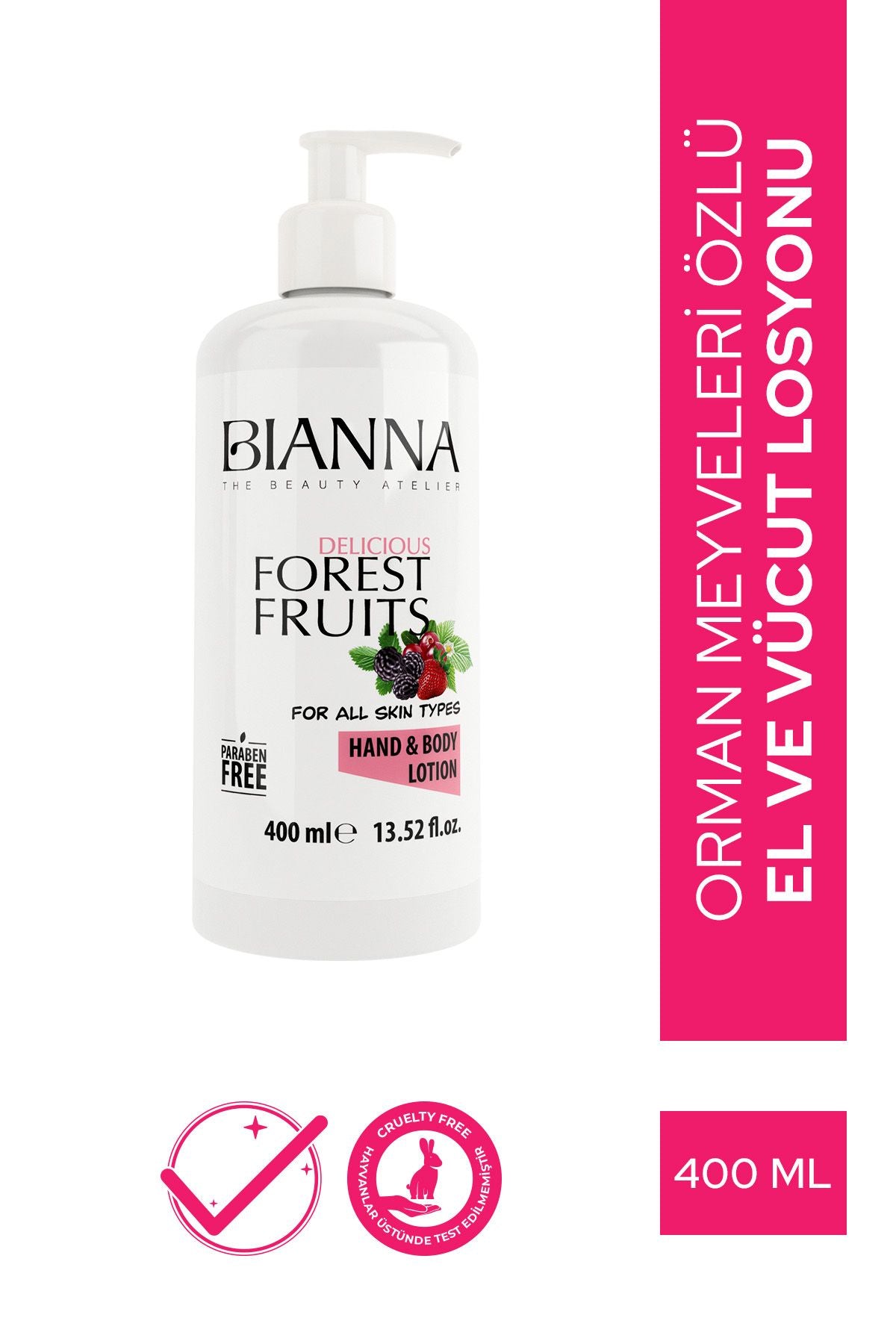 Bianna Hand And Body Lotion Forest Fruits 400 ml