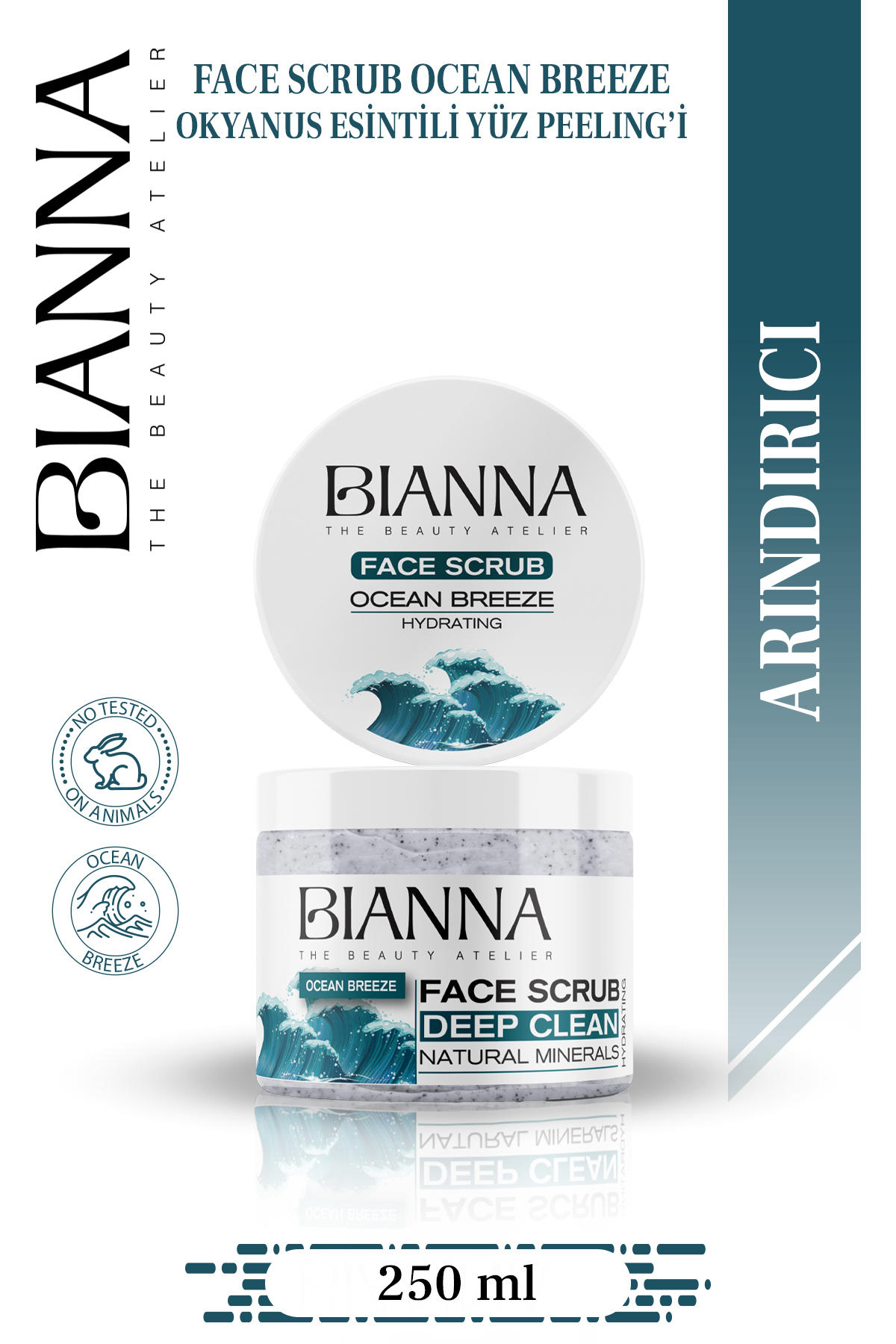 Bianna Okyanus Esintisi Hisli Yüz Peelingi - 250 ml