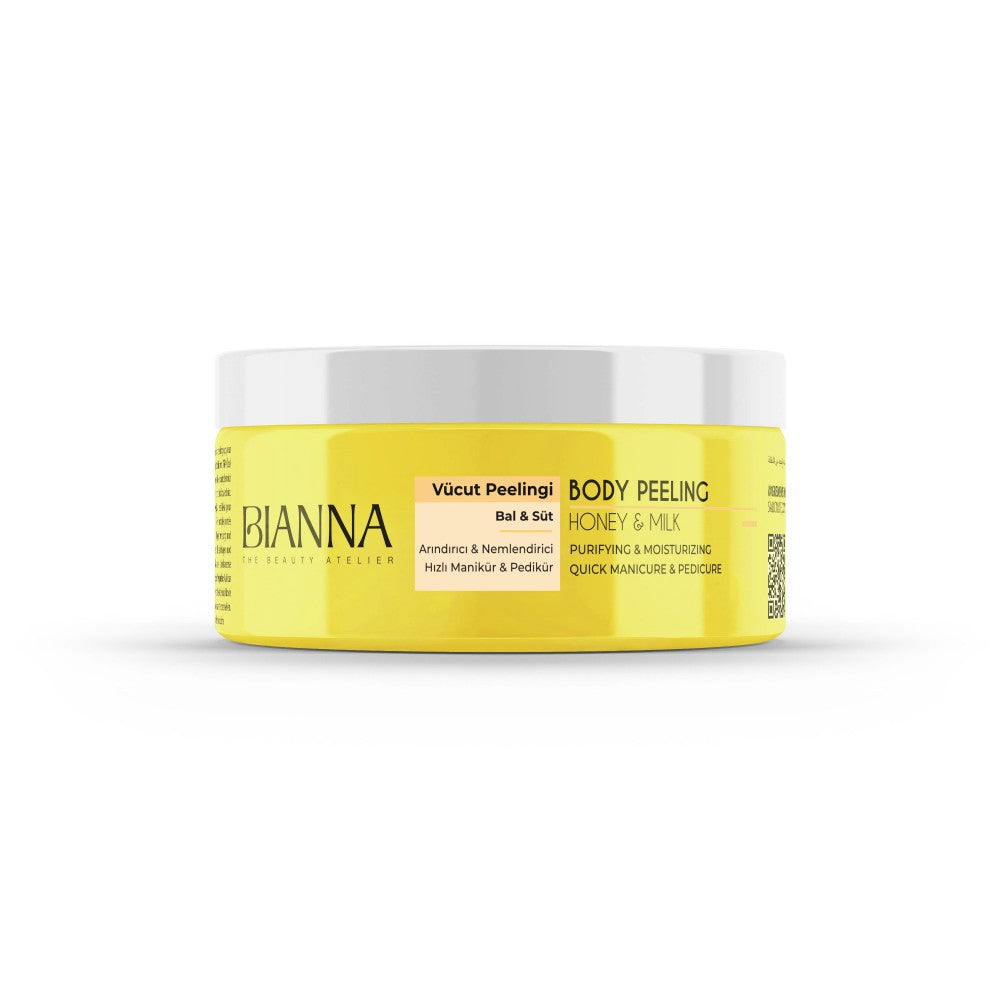 Bianna Body Peeling Honey And Milk 300 gr