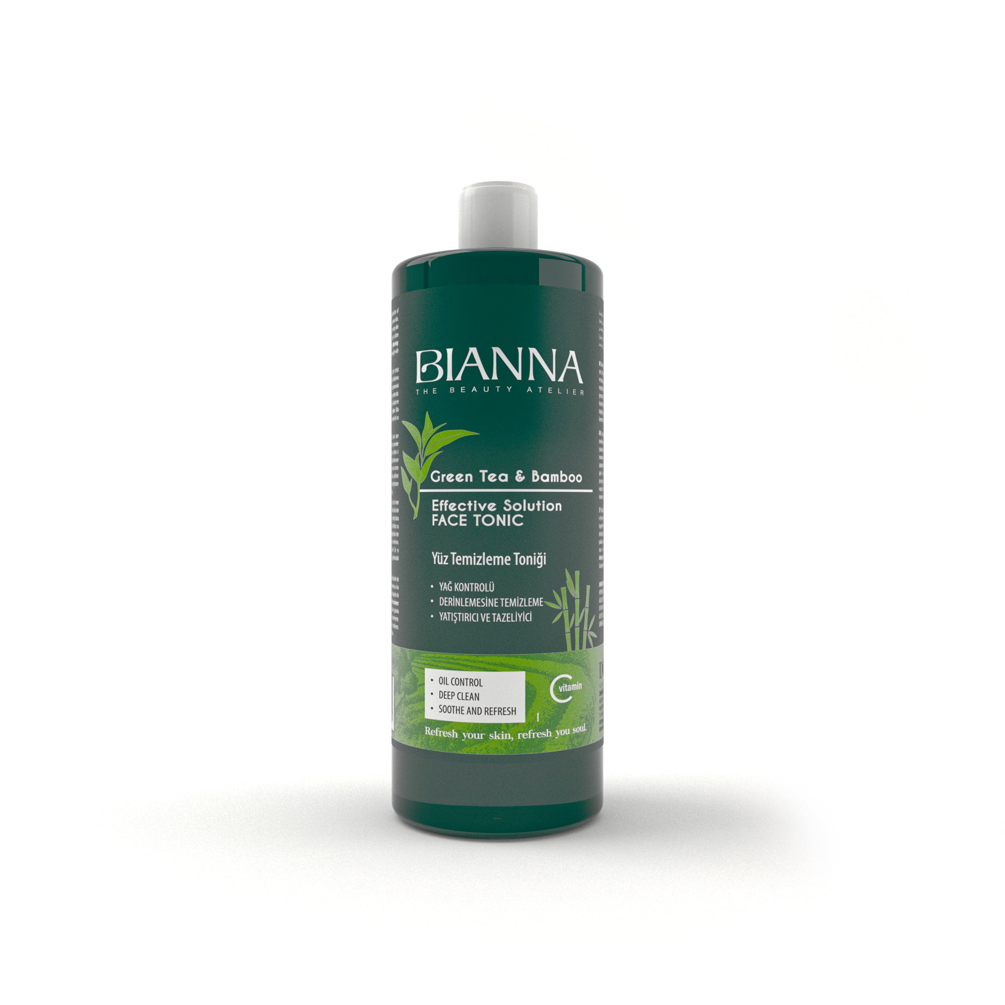 Bianna Green Tea And Bamboo Face Tonic 400 ml