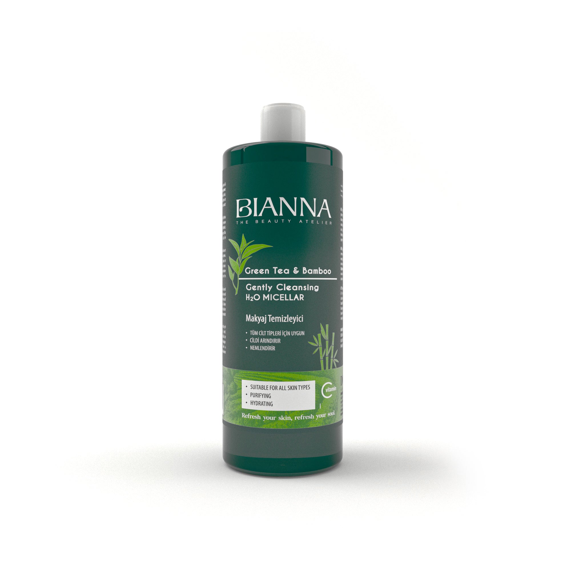 Bianna Green Tea And Bamboo Makeup Remover 400 ml