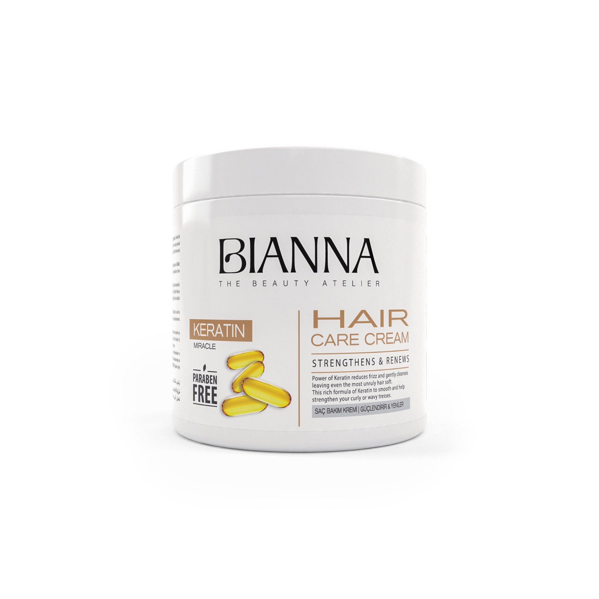 Bianna Hair Care Cream Keratin 500 ml