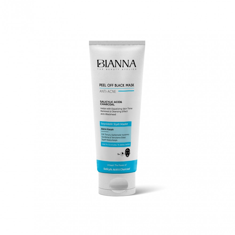 Bianna Peel Off Black Mask Anti Acne 100 ml