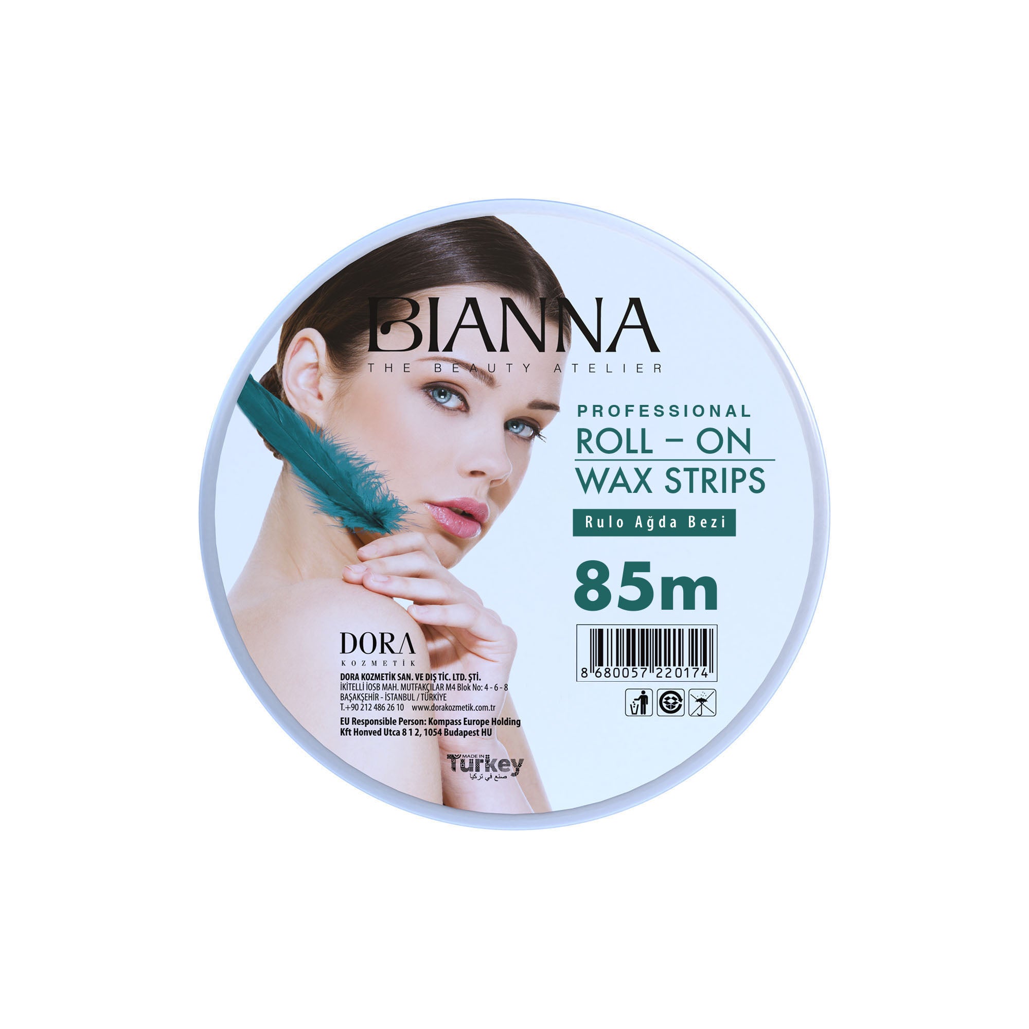 Bianna Roll On Wax Strips 85 mt