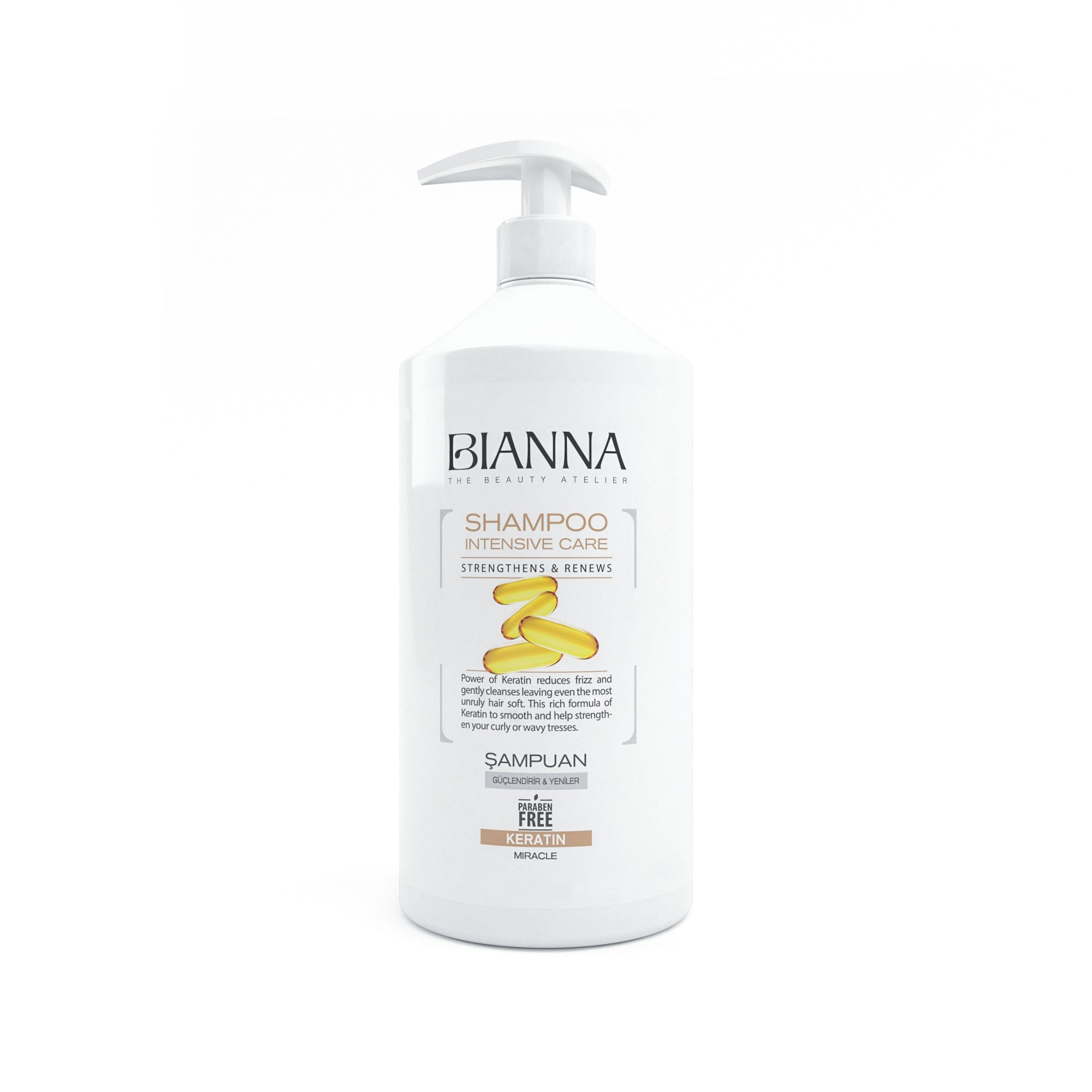 Bianna Shampoo İntensive Care Keratin 1000 ml