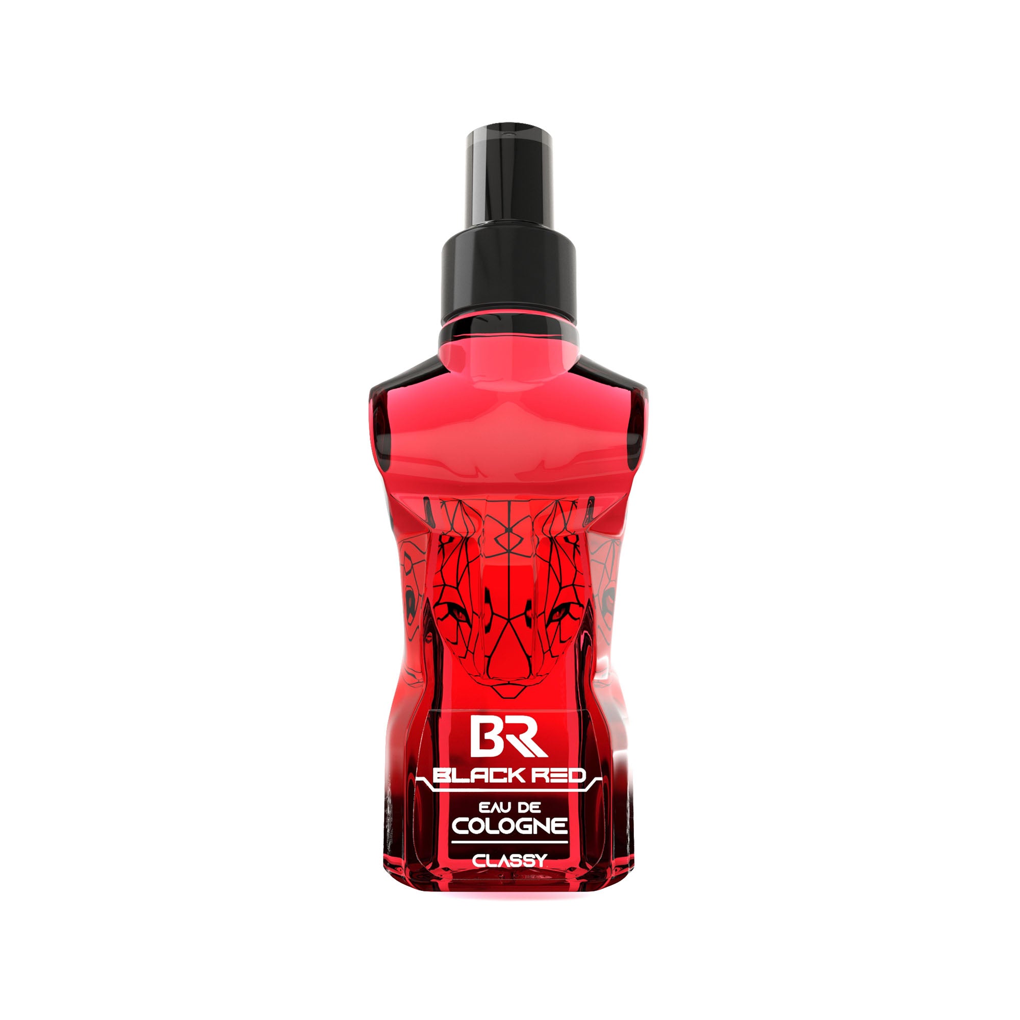 Black Red Eau De Cologne Classy 150 ml