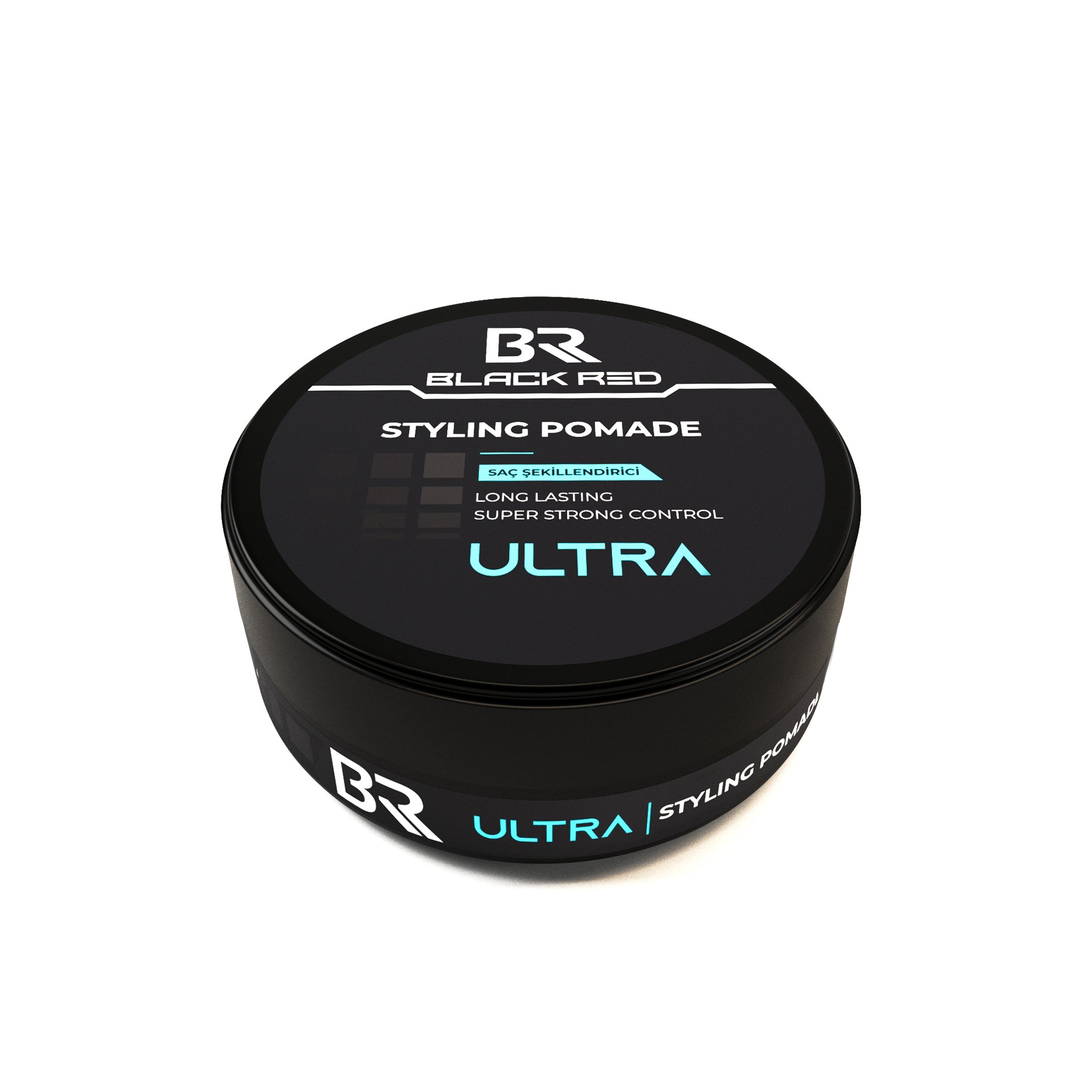 Black Red Hair Styling Pomade Ultra 120 ml